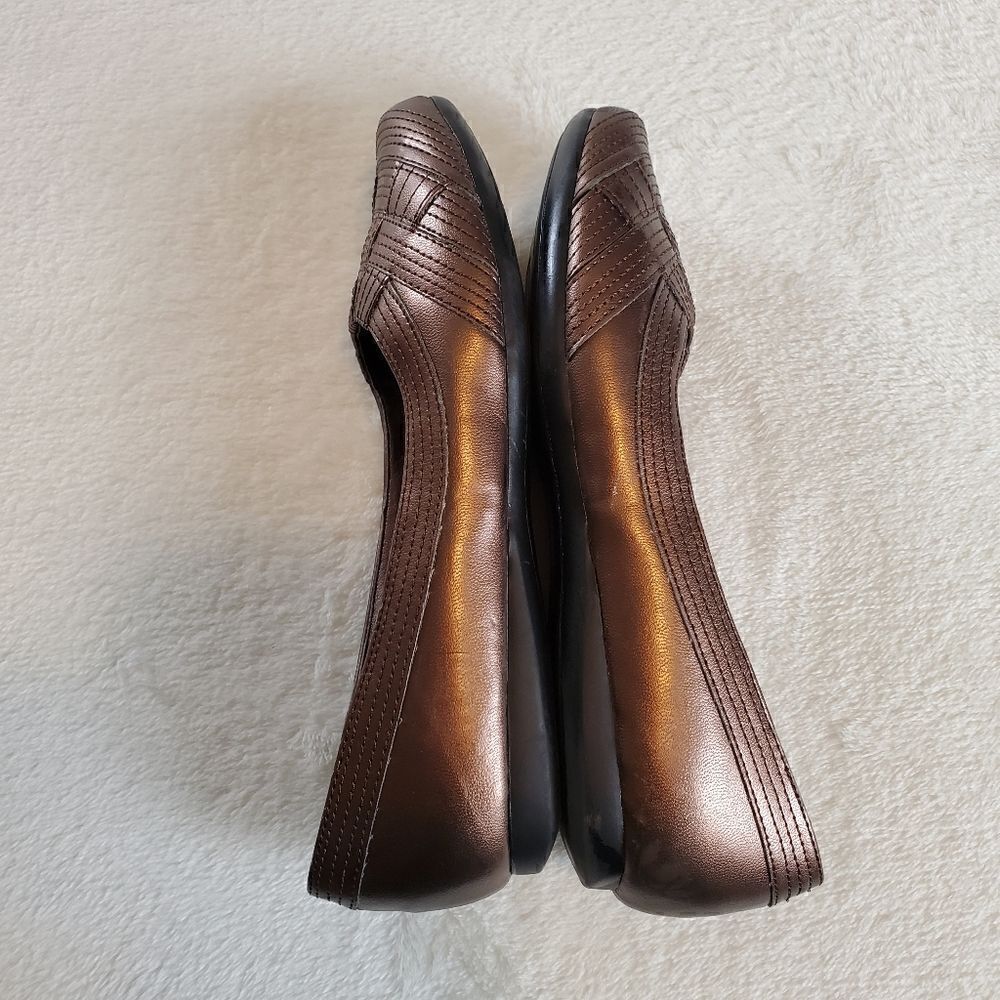 Goffrey Penelli Brown Flats Size 6M - Picture 4 of 9